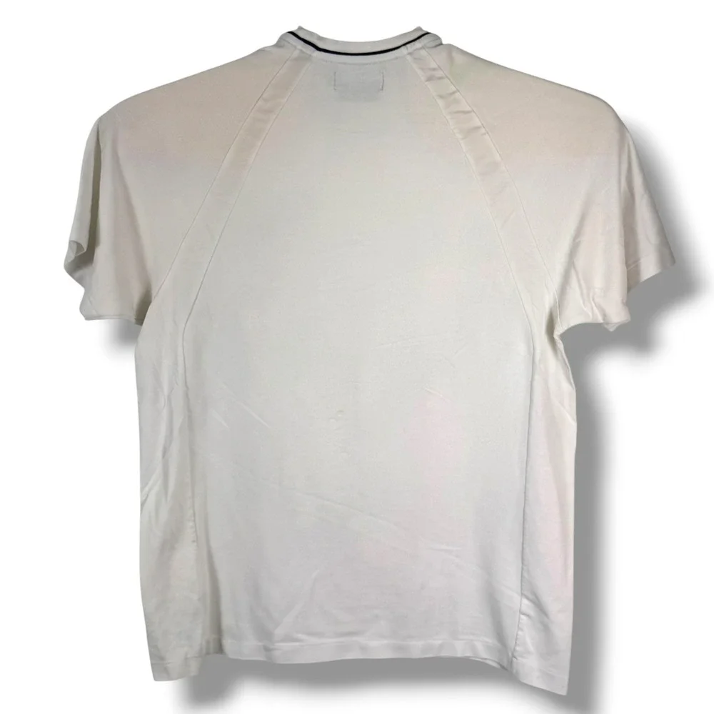 Vintage Polo Ralph Lauren Performance Shirt Mens Large White Active Workout Pony